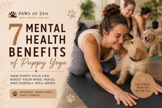 7 Mental Health Benefits of Puppy Yoga
