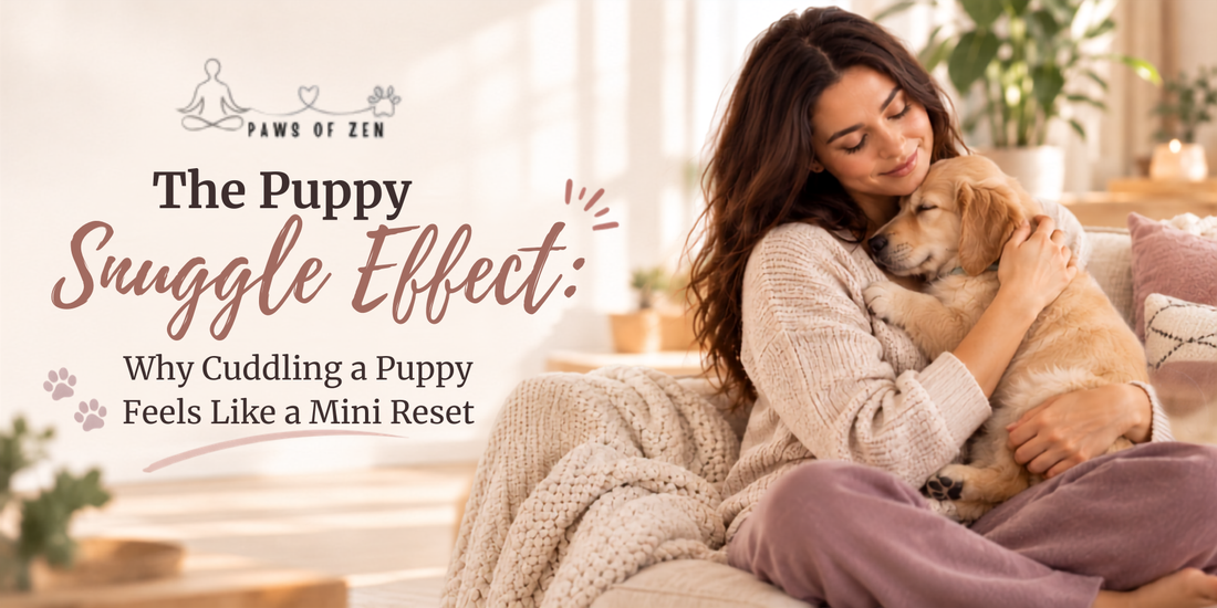 The Puppy Snuggle Effect: Why Cuddling a Puppy Feels Like a Mini Reset