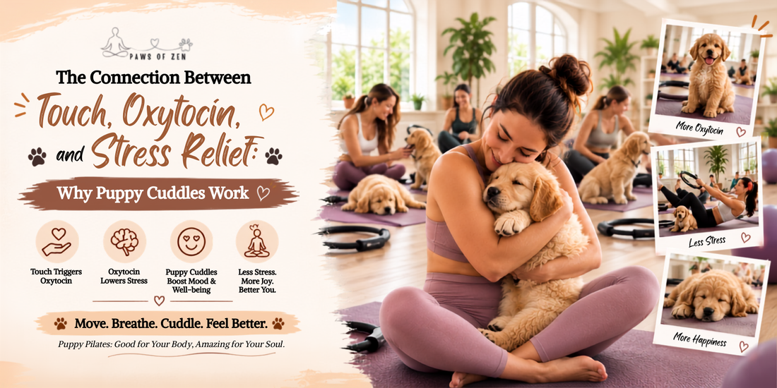 The Connection Between Touch, Oxytocin, and Stress Relief: Why Puppy Cuddles Work