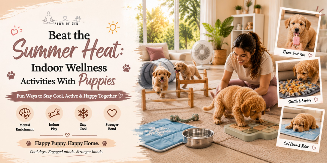 Beat the Summer Heat: Indoor Wellness Activities With Puppies