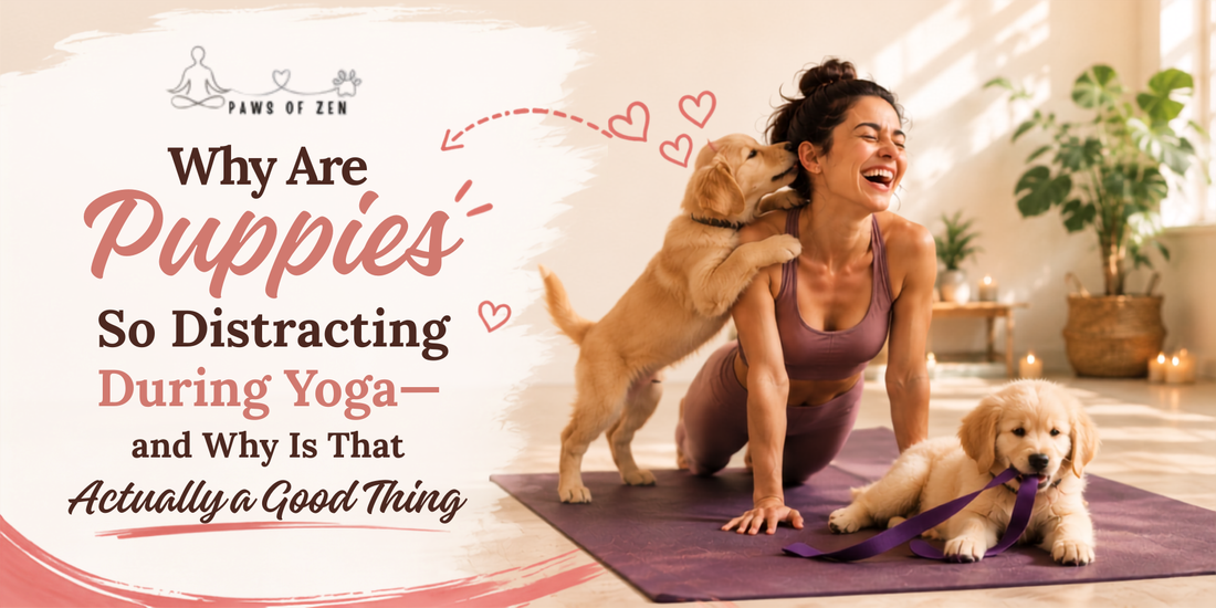 Why Are Puppies So Distracting During Yoga—and Why Is That Actually a Good Thing