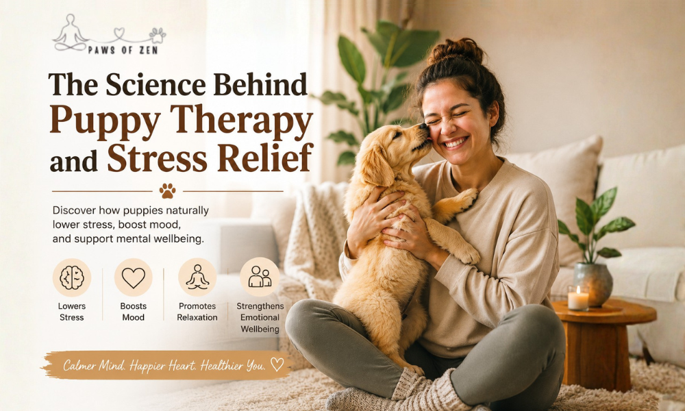 The Science Behind Puppy Therapy and Stress Relief